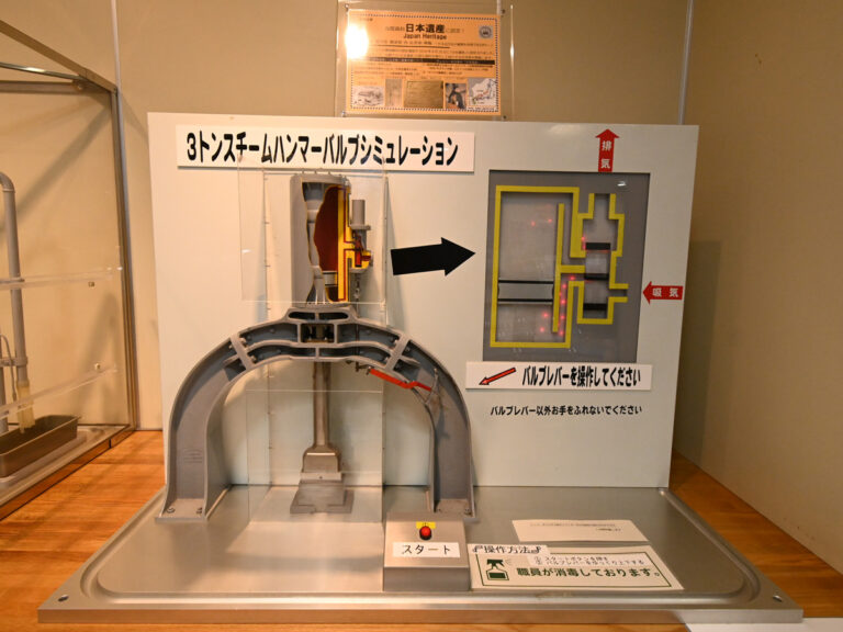 スチームハンマー体験
