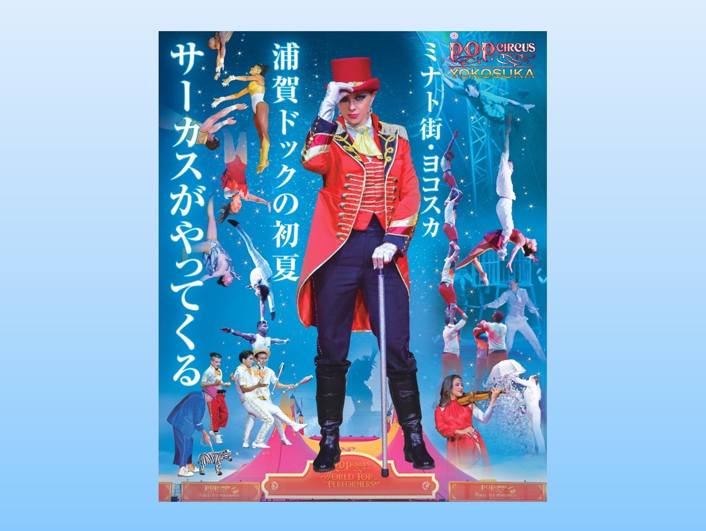 ポップサーカス 横須賀公演 土日祝入場できます 3000円分 1枚 氷河の